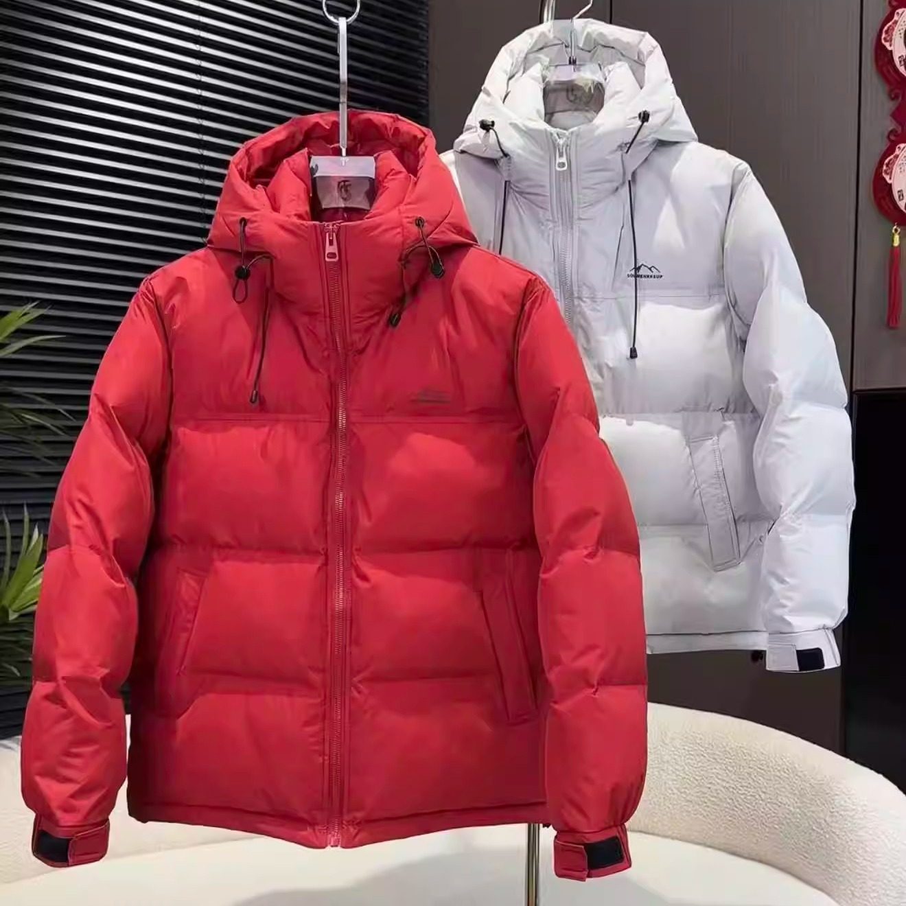 棉衣棉服男款冬季保暖外套男连帽宽松休闲百搭厚款棉衣防寒上衣潮,男装,棉衣,淘宝优惠券,粉丝福利购,淘宝优惠卷