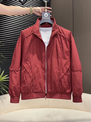 新款男士立领夹克外套2026春季薄款时尚百搭休闲潮流男装韩版宽松