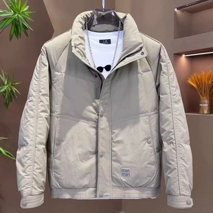 羽绒服男士冬季新款潮牌高级感爆款立领保暖冬装袄子