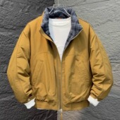 冬季 痞帅新款 立领羽绒服保暖防寒实体同款 男士 简约百搭潮流款 上衣