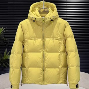 连帽棉衣棉服外套时尚 男士 百搭休闲保暖加厚泡芙棉衣 新款 2026冬季