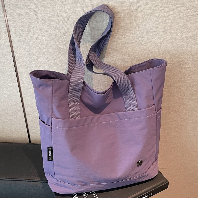 简约休闲帆布包包女秋冬大容量学生上课手提袋百搭单肩通勤托特包,箱包皮具/热销女包/男包,托特包,淘宝优惠券,粉丝福利购,淘宝优惠卷