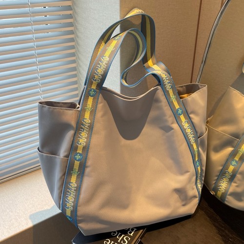 小众大容量单肩通勤托特包手提袋