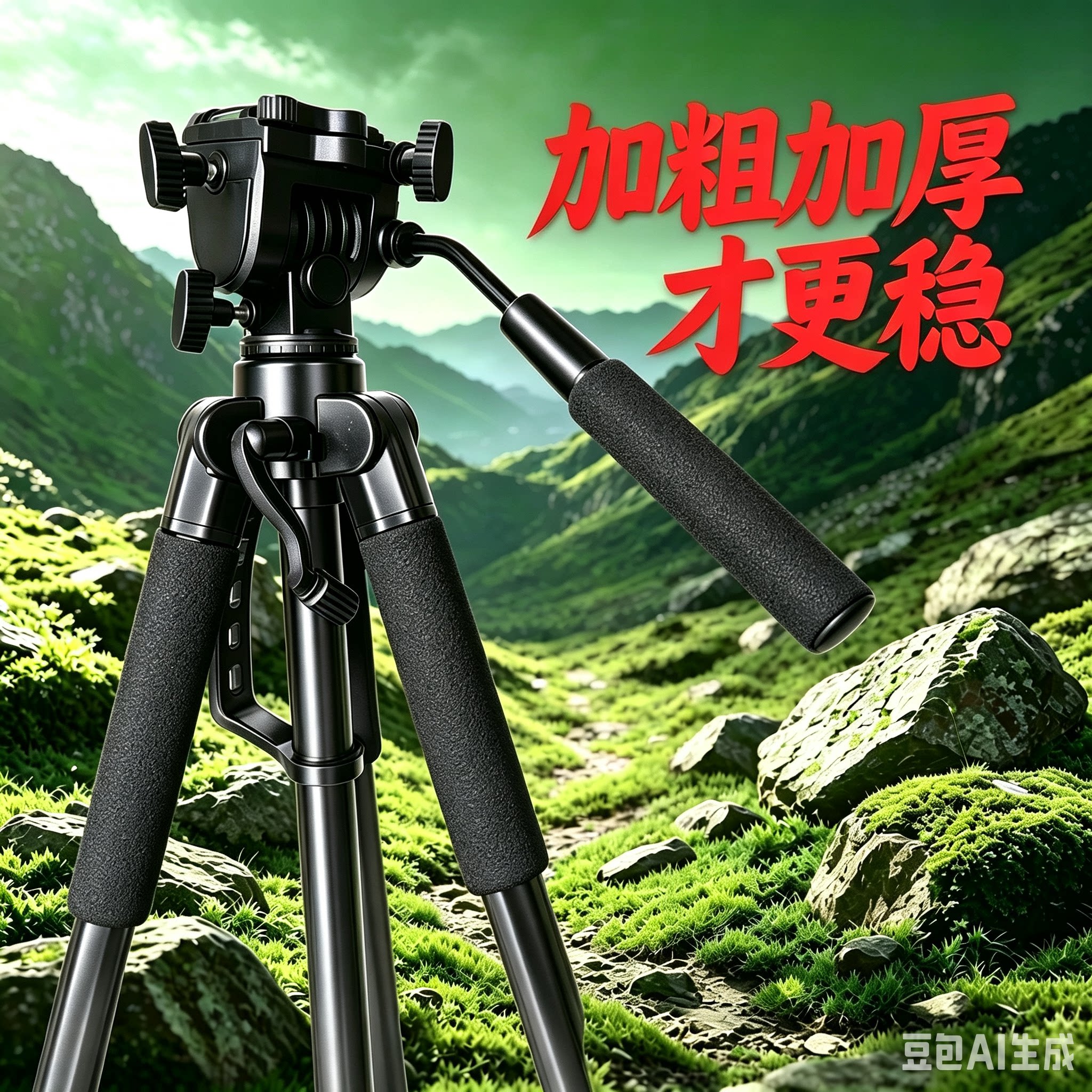 激光炮三脚架通用直播摄影单反架图片