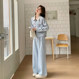 大货已出数据好春款浅色休闲套装T527P185控298，女装套装/套裙，2C182