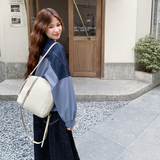 数据好牛仔拼接新中式棒球服外套3309P155控238，女装短外套，2C182
