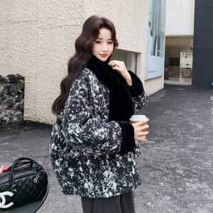 数据好 原版品质围巾丝绒90绒羽绒服Y304P325控488图片
