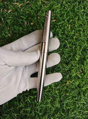 钛合金金豪80 外形凌美2000钢笔圆珠笔 6号大明尖  飞机尖中性笔