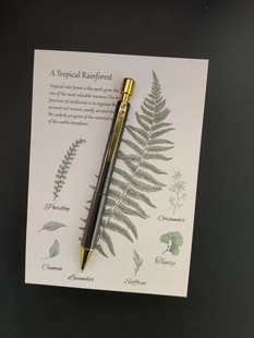 锆合金顶旋中性笔金色为钛合金g5笔芯mg锆合金温润如玉