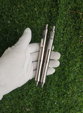 新款钛合金全金属笔妃白乐Dr.Grip用g5 umr-85笔芯长版总149长款