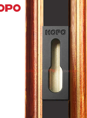 HOPO好博断桥推拉门锁扣卡扣锁座