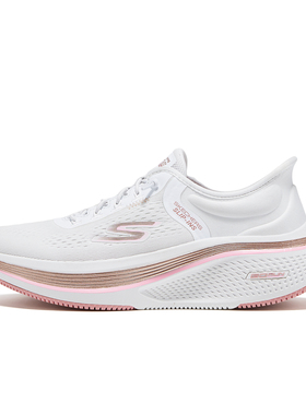 Skechers斯凯奇新款女士舒适透气厚底缓震透气基础跑步鞋129006