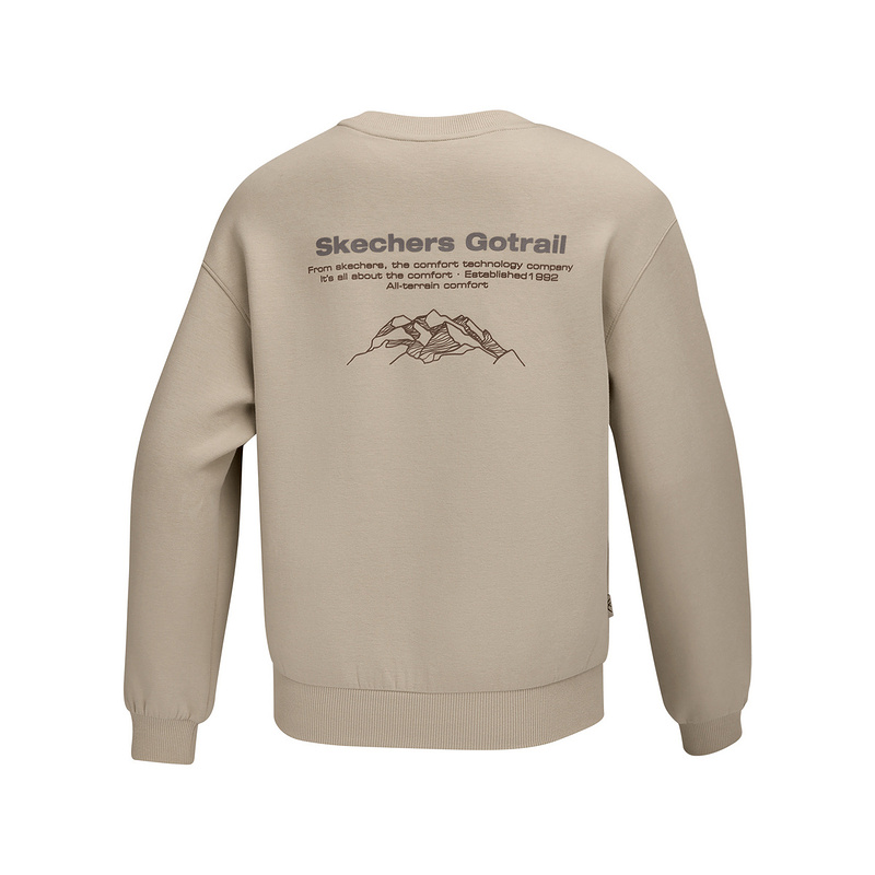 斯凯奇运动2025年秋冬女士套头保暖卫衣 P425W172-05F0