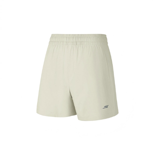 Skechers2026春夏女P226W088男P226M093吸湿舒适针织短裤
