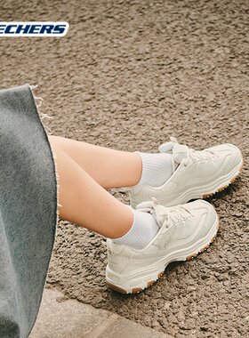 Skechers斯凯奇春夏季新款复古老爹鞋厚底熊猫鞋休闲运动鞋149807