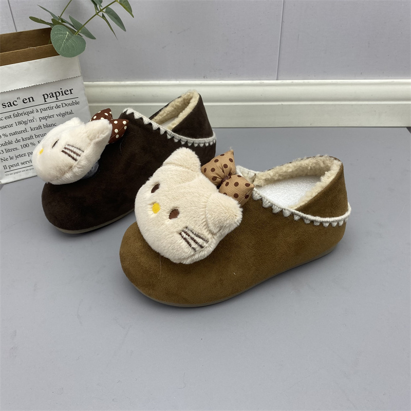 2025冬季卡通可爱毛毛鞋