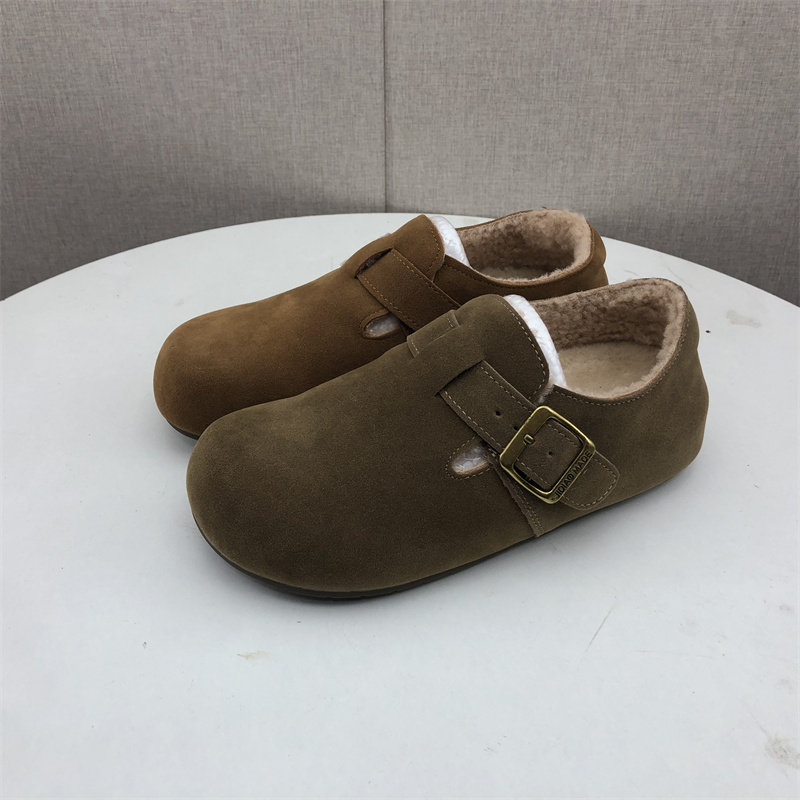 品牌撤柜2025冬款休闲风加绒勃肯鞋女圆头魔术贴软底舒适百搭棉鞋,女鞋,勃肯鞋/软木鞋,淘宝优惠券,粉丝福利购,淘宝优惠卷