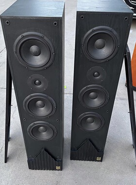 二手原装进口法国梦幻之声atmosphere III发烧双6.5寸落地箱音响