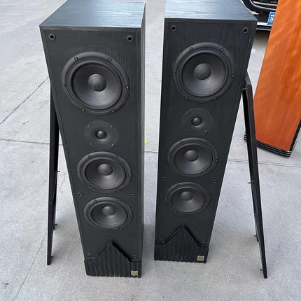 二手原装进口法国梦幻之声atmosphere III发烧双6.5寸落地箱音响