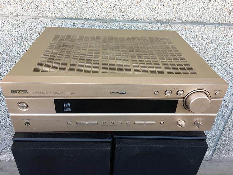 二手雅马哈功放机RX-V430 DTS双5.1声道同轴光纤音响功放进口