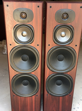 二手原装进口丹麦尊宝JAMO CORNET 195三分频双8寸的落地音箱音响