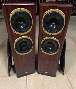 二手原装 进口英国天朗638双8寸同轴落地音箱发烧HIFI家用无源音响