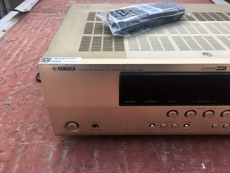 二手原装Yamaha/雅马哈RX-V365同轴光纤5.1功放DTS音响功放机推荐