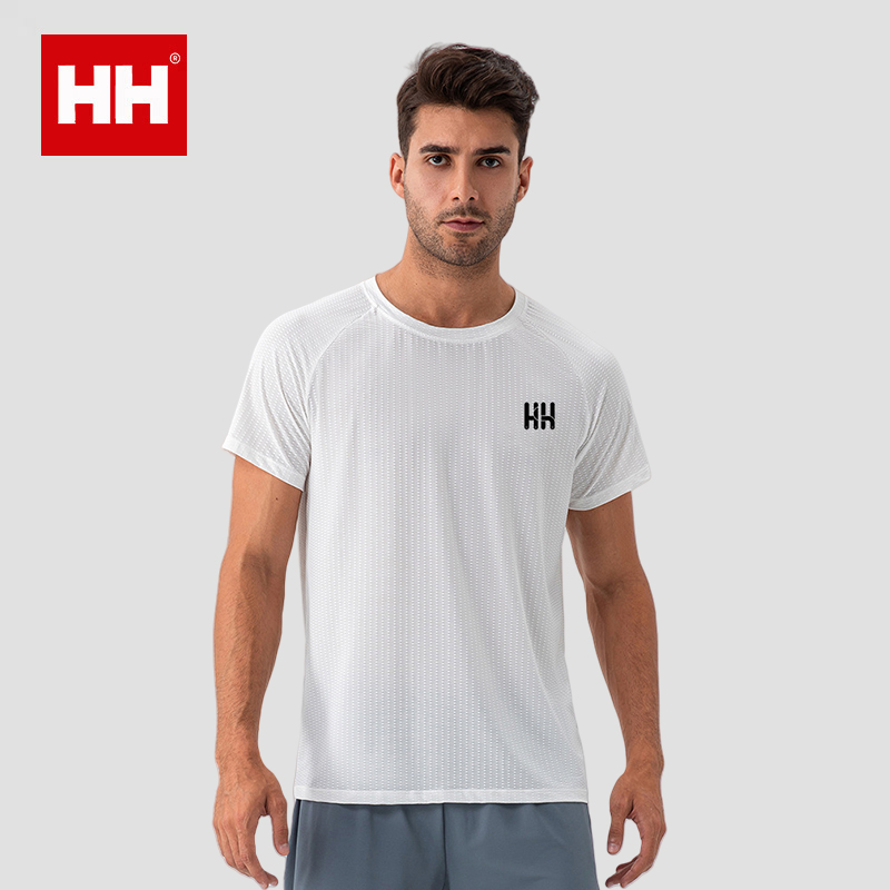 官方正品HH25夏秋新休闲时尚骑行运动防晒凉感透气短袖T恤速干衣