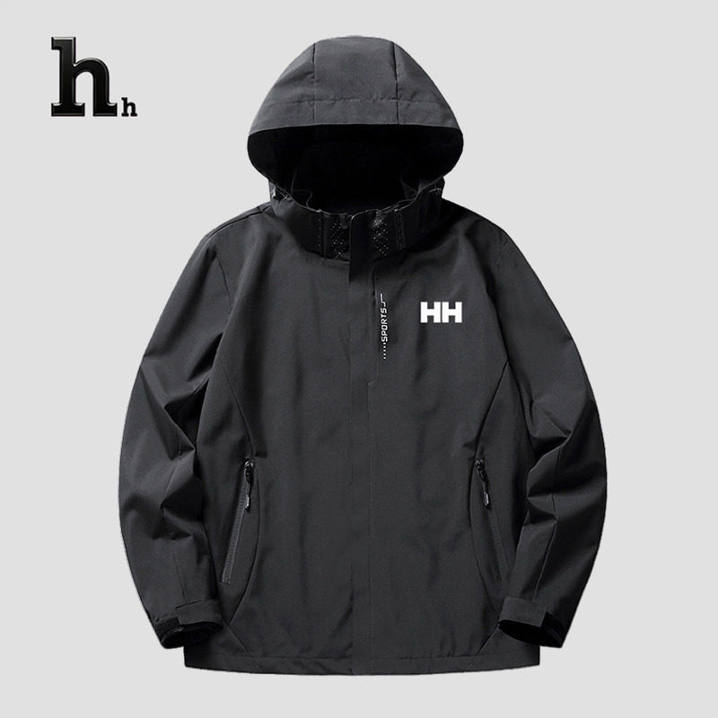 官方正品HH冲锋衣户外薄款夹克外套男女防风防水春秋季登山服连帽
