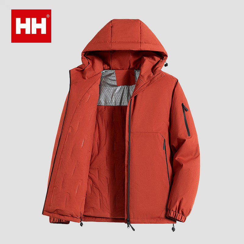 官方正品HH冲锋衣棉服男女款2025新款加绒加厚石墨烯保暖棉衣外套