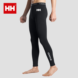 官方正品HH秋裤男士紧身保暖裤绒裤秋冬季加绒运动打底裤芭比线裤
