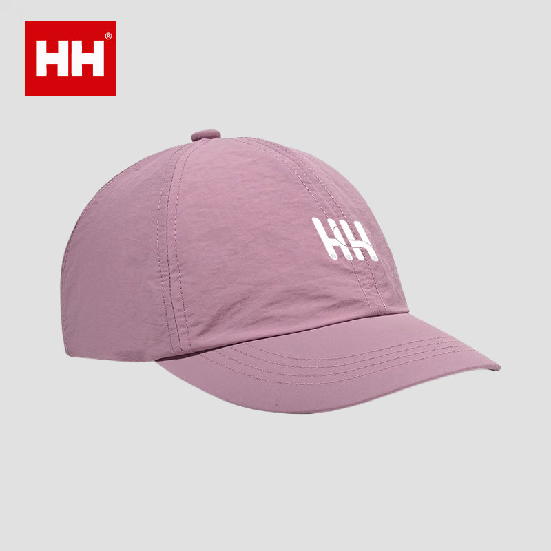 正品HH夏季粉色速干防晒太阳帽登山钓鱼棒球帽防晒鸭舌帽男女