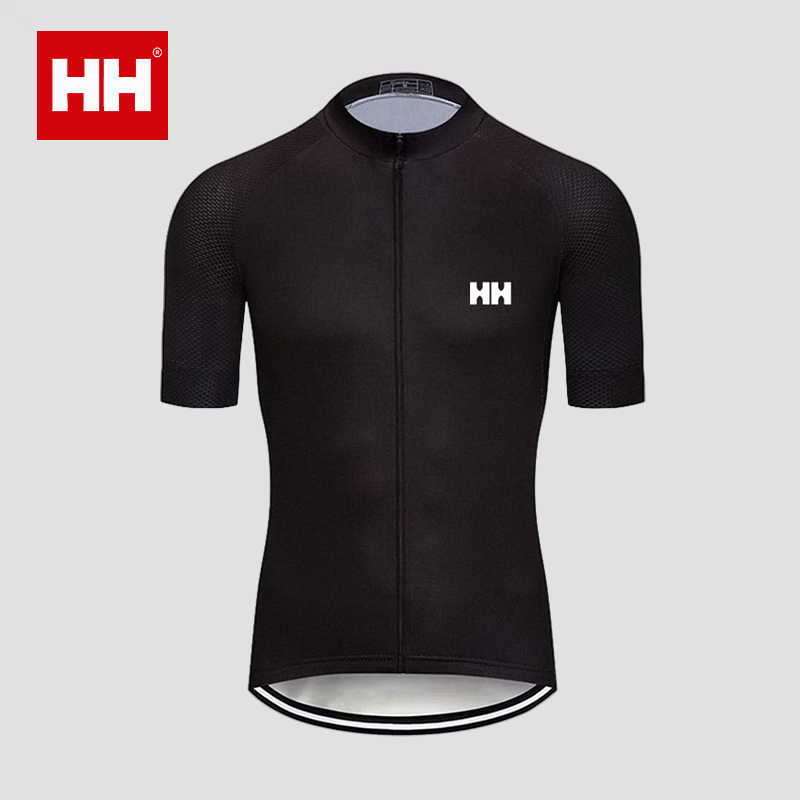 官方正品HH骑行服男纯色春夏季自行车短袖薄款公路透气速干短上衣
