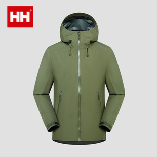 官方正品HH硬壳冲锋衣女三层压胶防水透气户外旅行运动冲锋衣男款