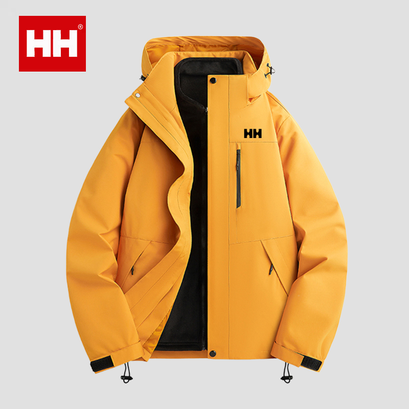 官方正品HH冲锋衣女款三合一新款春秋小个子户外登山防风防水外套
