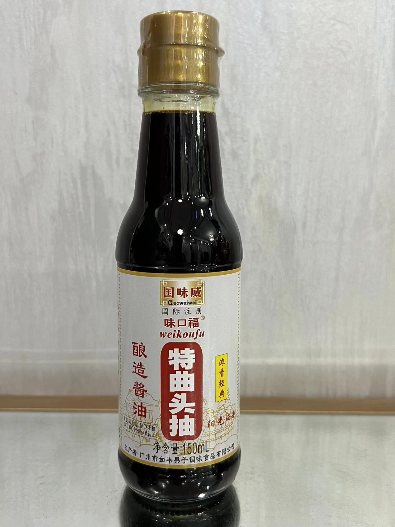 特曲如丰生抽国味威酱油150ml