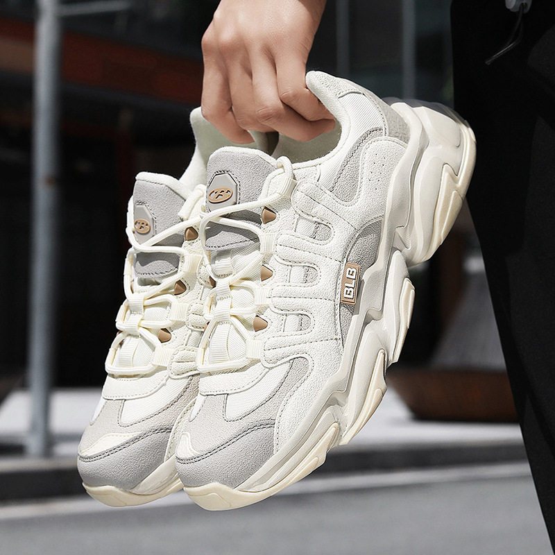 官方正品步莱登智能按摩鞋男女同款旋磁鞋MD大底电脉冲鞋超纤皮