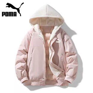 奥特折扣潮牌羽绒棉服新款男女冬季加厚袄子连帽拒水防风外套秀禾