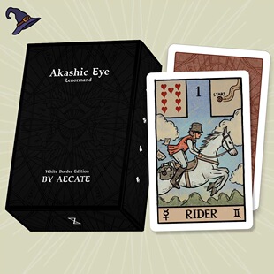 《阿卡西之眼》正版雷诺曼 AKashic Eye利诺曼简单桌游卡牌白边