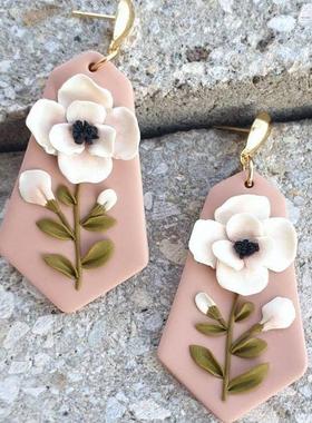 软陶模具软陶迷你花瓣叶子模具软陶耳饰diy软陶切模