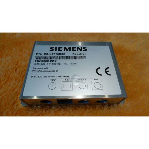 Siemens SIEMENS AUTOMATION, Contr?les 6GF6980-OKC