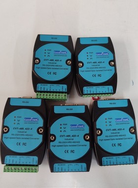 COMMFRONT CVT-485 422-4 高速 OPTO 隔离转换器 RS-232