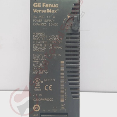 GE FANUC IC200PWR002E VERSA MAX POWER SUPPLY
