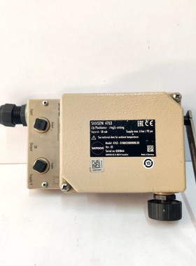 SAMSON 4763 i/p 定位器 单作用型号 4763 - 01100121000000.05
