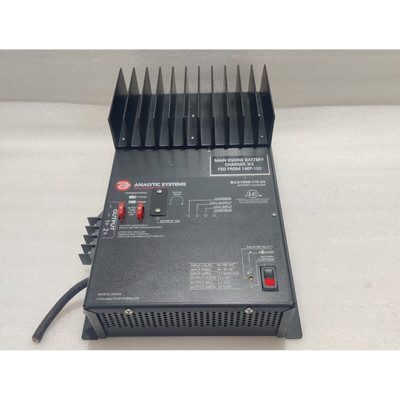 ANALYTIC SYSTEMS MODEL NO BCA100-110-24 BATTERY CHARGER