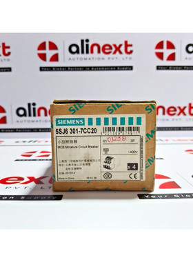 4 件 Seimens MCB | 5SJ6 301-7CC20 | 5SJ63017CC20