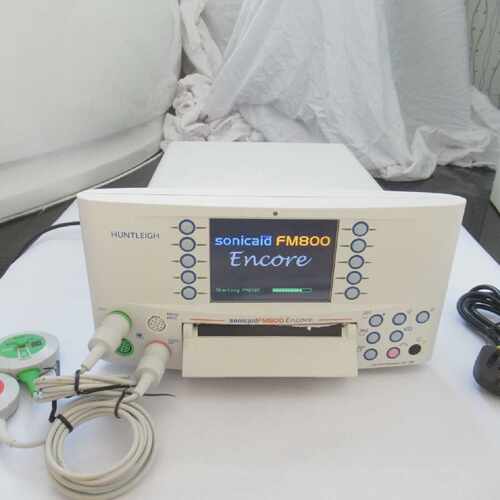 HUNTLEIGH SONICAID FM800 ENCORE ULTRASOUND MSPO2 ECG MATERNA