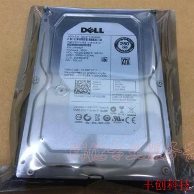 DELL/ 250GB SATA企业级 3.5 7.2K 硬盘WD2502ABYS H962F