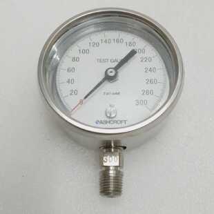 Manomtre ASHCROFT 0300 PSI Acier Inoxydable 316