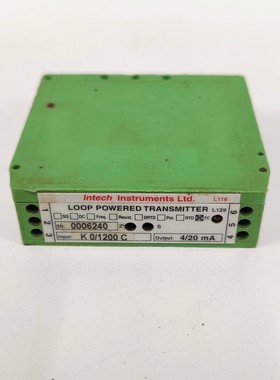 INTECH INSTRUMENTS LOOP POWERED RTD TEMP TRANSMITTER L129 0-
